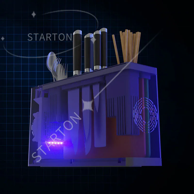 

Chopping Cutting Board Sterilizer High Temperature Drying Kitchen USB Smart Knife Chopsticks