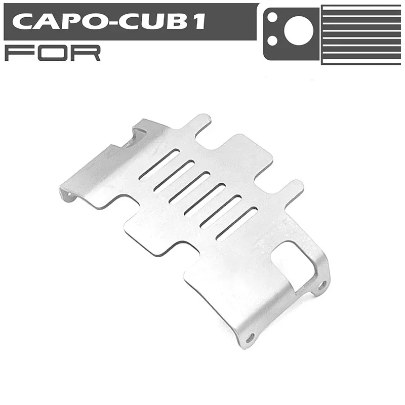 Scale 1/18 Metal Chassis Axle Guard for Capo cub1 Defender 1 18 RC Car