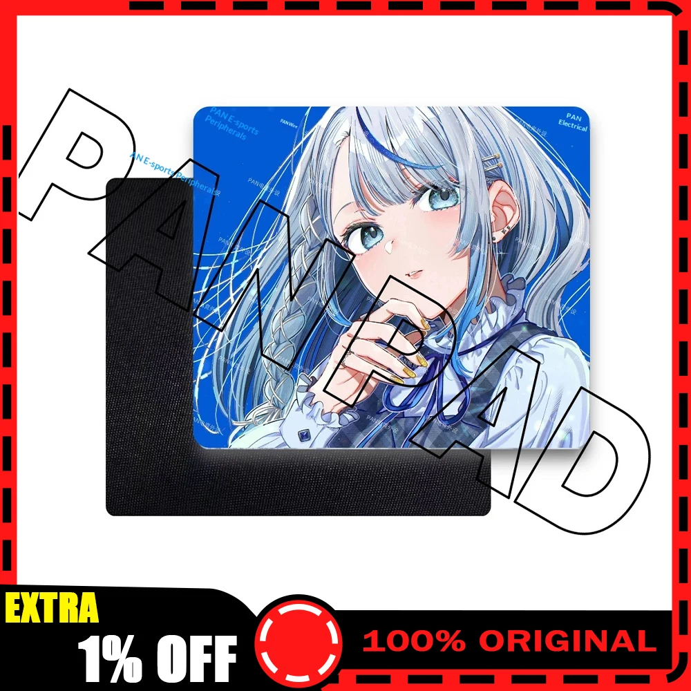 PAN Esports ACGN Glass Gaming Mousepad  FPS Both Control And Smooth Mouse Pad For VALORANT TTK CSGO PC Accessories For Gifts