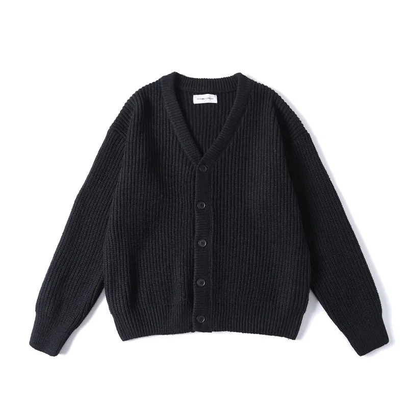 Men's cross-border high quality casual cardigan sweater knit coat