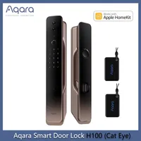 Aqara Automatic Cat Eye Smart Door Lock H100 Zigbee  /Body/Light Sensor NFC Bluetooth Fingerprint Unlock Via Homekit & Aqara App