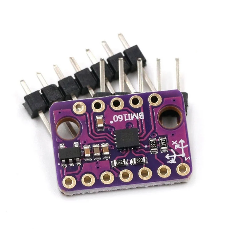 

Well Made-BMI160 6-Axis Gyroscope And Accelerometer Sensor Module, I2C/SPI, 3-5V For DIY Electronics