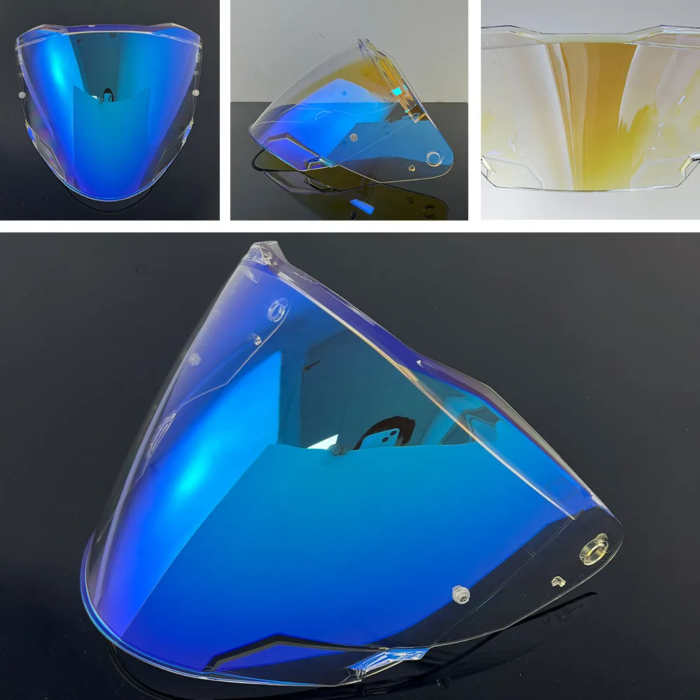 For LS2 OF618 lenses LS2 three-quarter helmet lens VERSO II half helmet mirror sunscreen night vision high definition