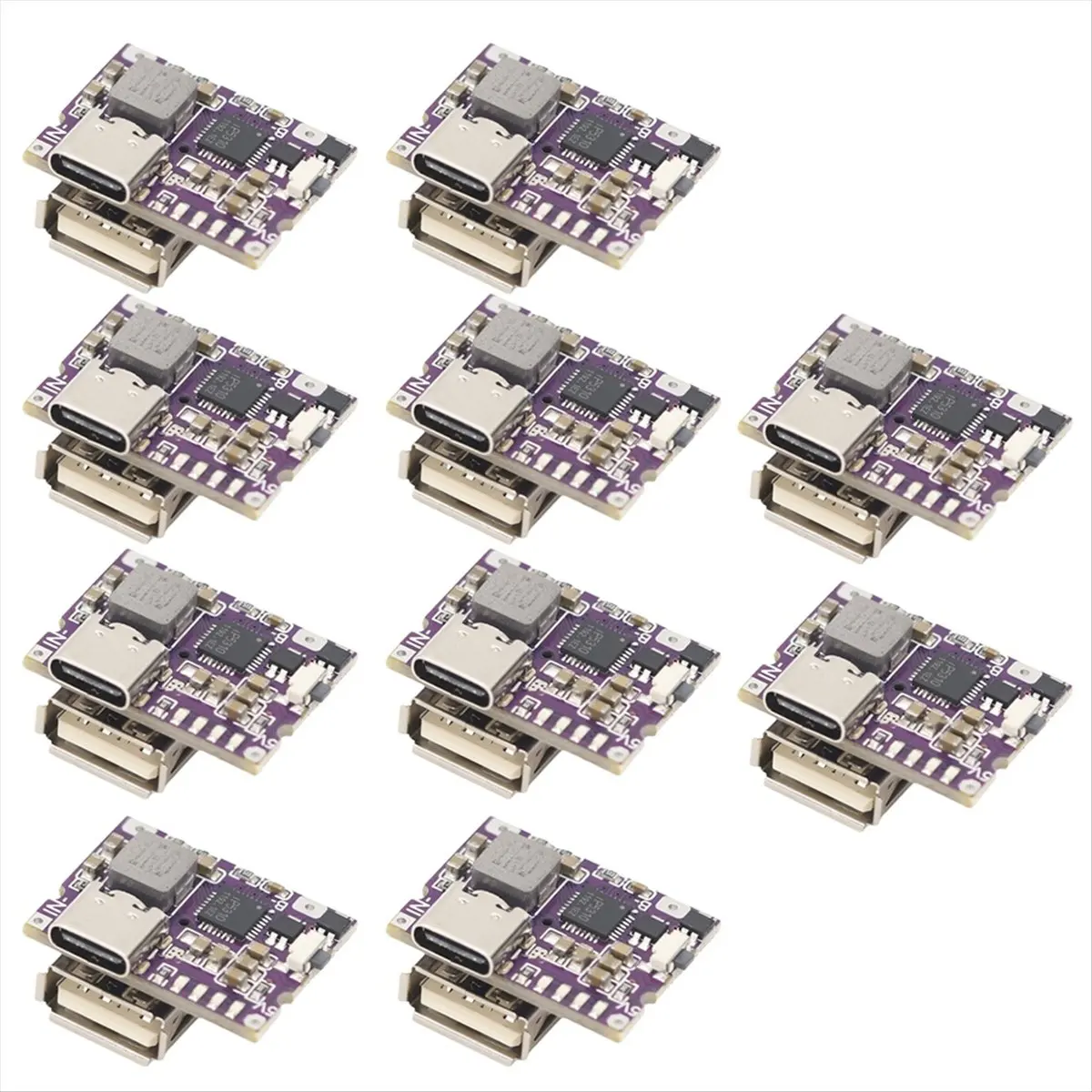 Super Sale Mini Type-C Power Bank Motherboard 3A Charging and Discharging Integrated Module Can Charge Mobile Phone 5V to 4.2V