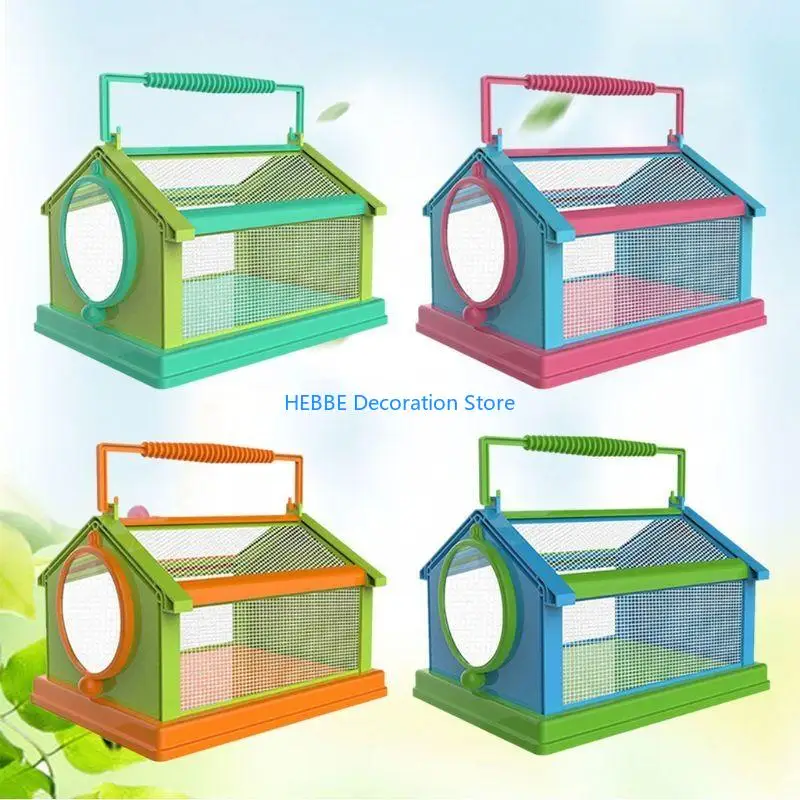 B0KC Insect Critter with Handle Easy to Observe for Insect Bugs Butterfly