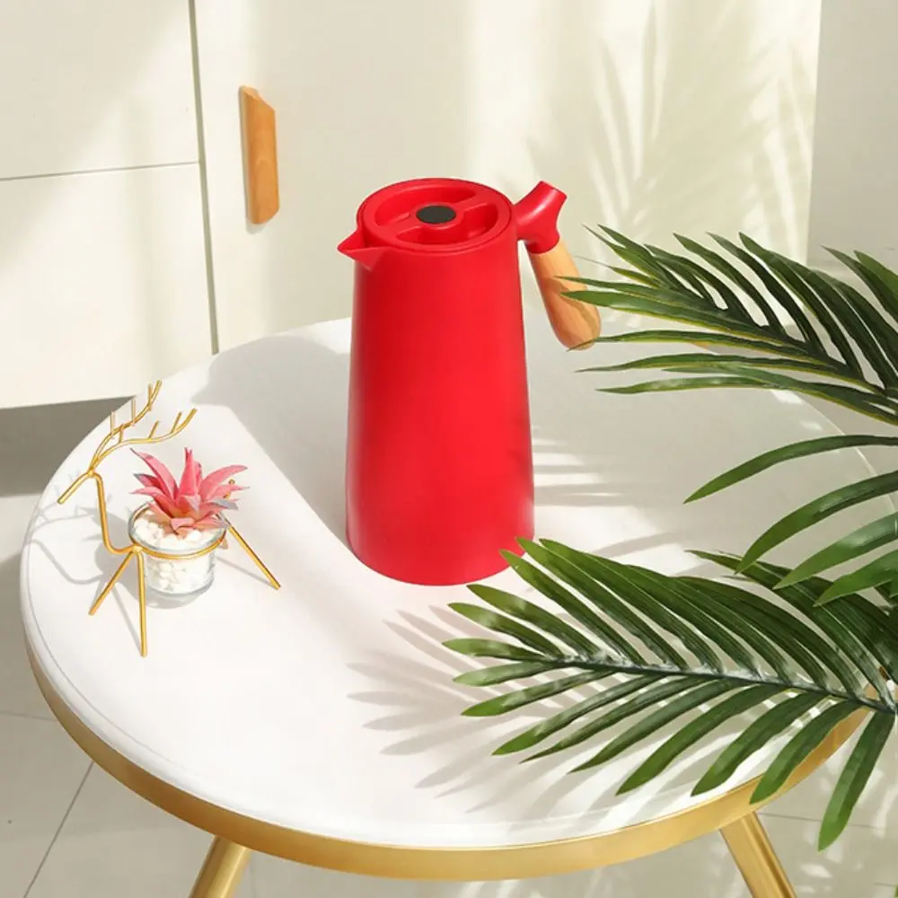 

Multi Functional Glass Liner Thermos Jug Large Capacity Leak-Proof Vacuum Flask with Handle Thermal Bottle Home