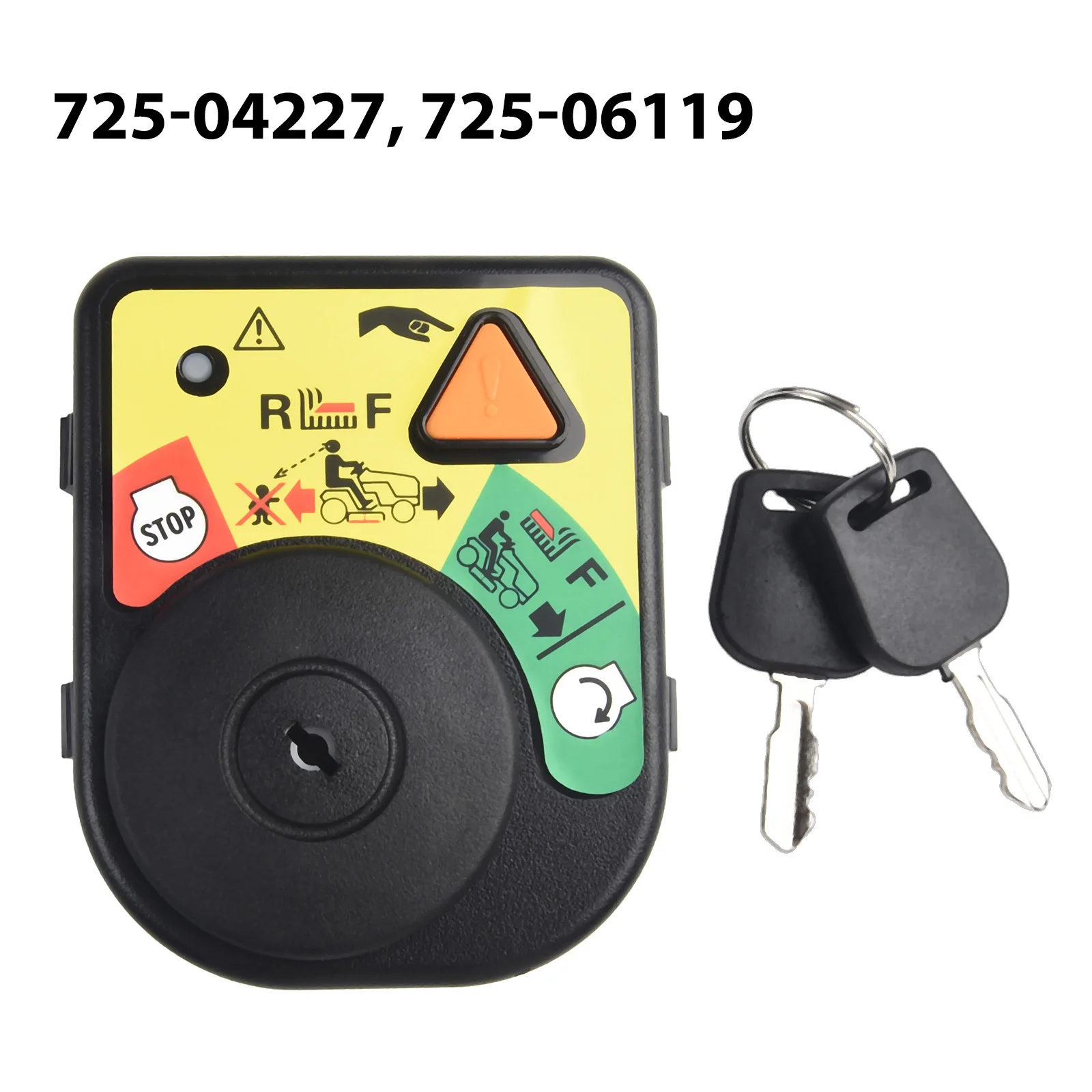 Key Ignition Switch Brand New Ignition Switch&Key Riding Mowers 725-04227 725-04230 Direct Replacement Plastic