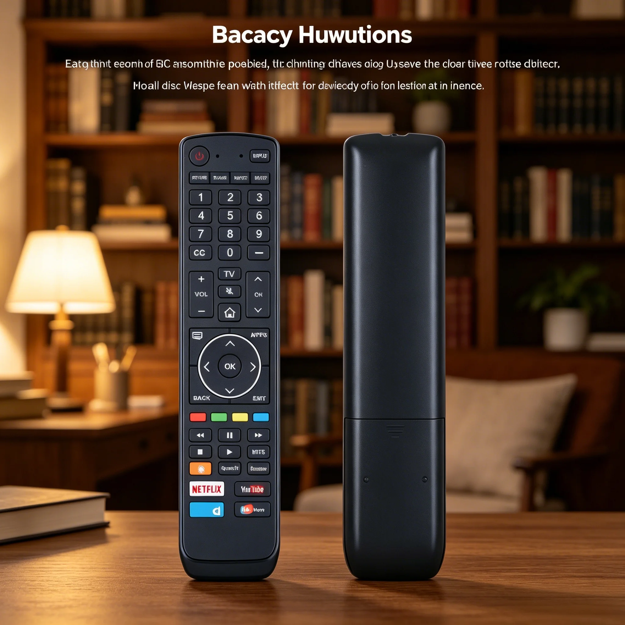 EN3J39H Smart TV Remote, Compatible 50H7G 55H7G 65H7G 4K Television IR Controller