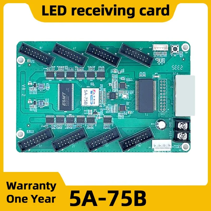 Ścianka Wideo LED Zewnętrzna Colorlight 5A-75B Odbiornik LED Wewnętrzny Wyświetlacz LED RGB Pikselowy Wyświetlacz HUB75 Karta Sterująca Panelu LED