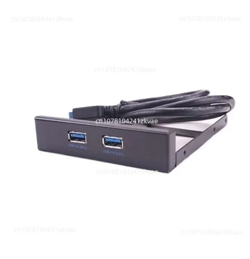 Desktop floppy drive bit 19/20Pin to USB3.0 front panel rack expansion card panel dual port