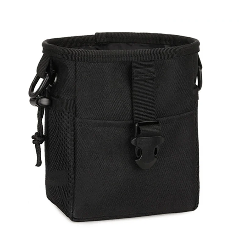 Tactical Drawstring Dump Pouch 600D Nylon Multi-Purpose Waist Bag For Outdoor Hiking Hunting