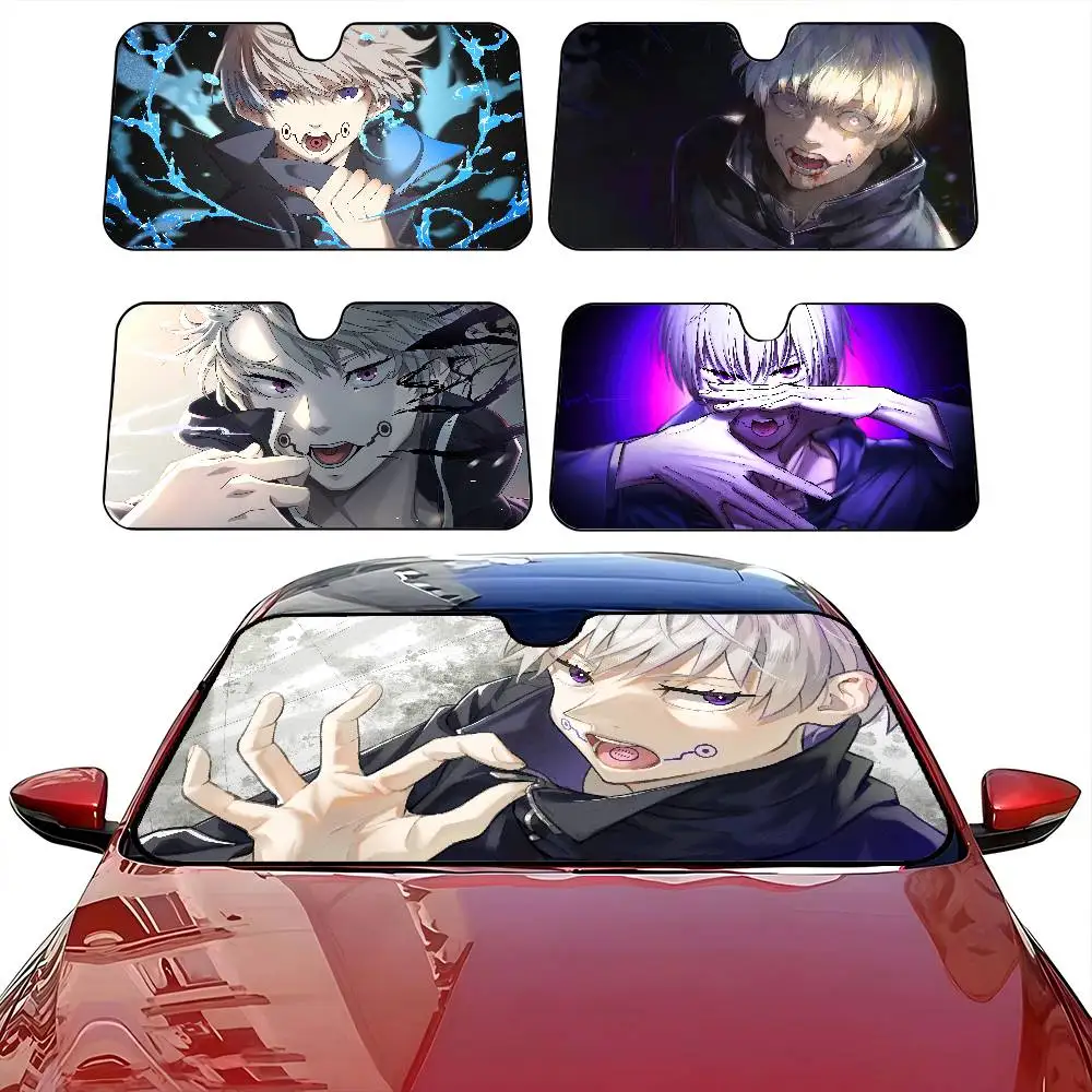 

Toge Inumaki Car Sun Shade Windshield Foldable Cute Funny Sunshade By Vincent For Car Truck SUV Blocks
