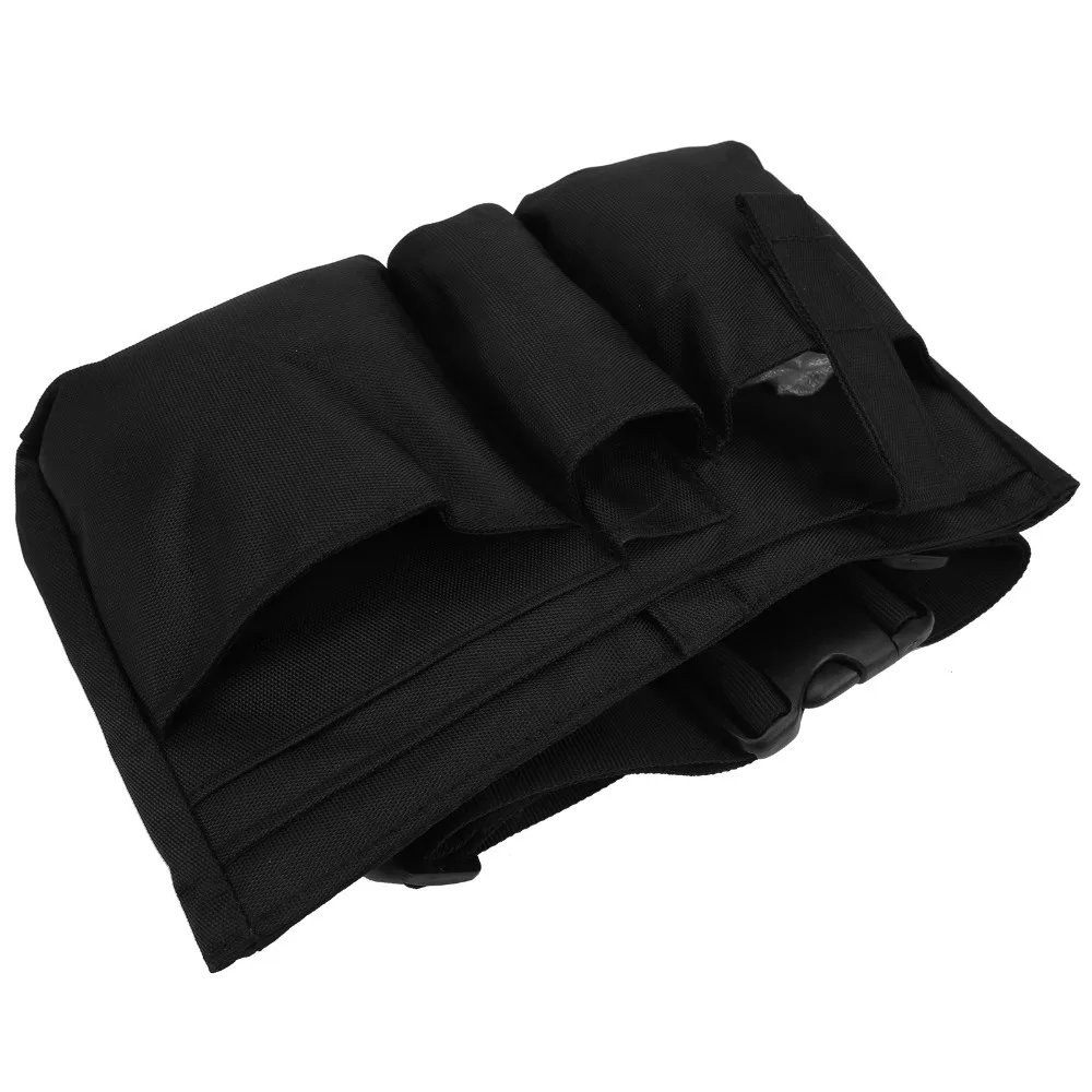 Durable 900D PVC Waist Bag Multi-Pocket MultiFunctional Waist Pouch Adjustable Waiter Waist Bag For Server