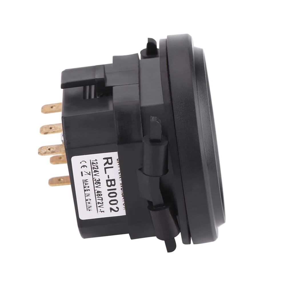 مقياس البطارية مقياس البطارية مؤشر البطارية متر 12 فولت/24 فولت/36 فولت/48 فولت/72 فولت LED مؤشر البطارية الرقمية متر مقياس للعربة