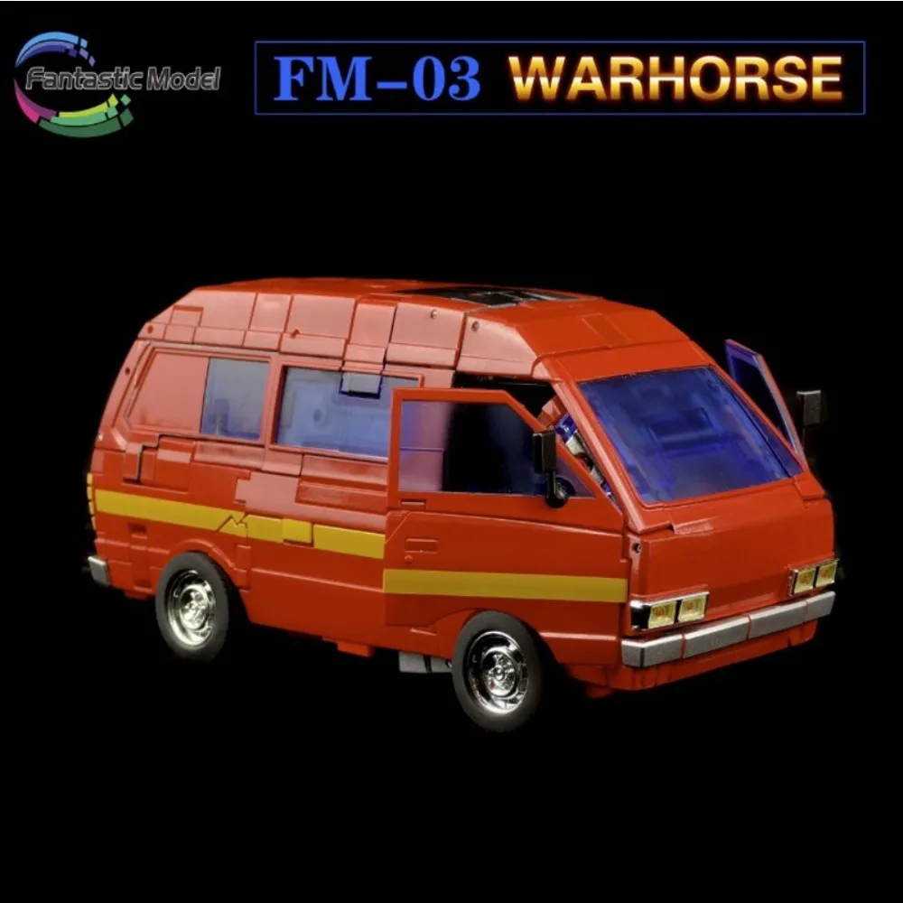 FansToys FM-03 FM03 Ironhide Red Van MP Proportion figurine Autobots modèle de jouet Transformable