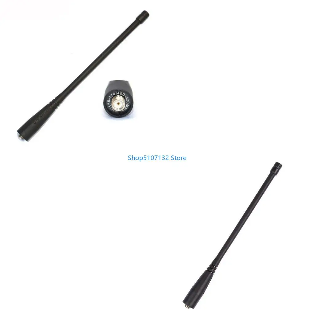 87HD 17cm Dual Bands Antenna 136-174MHz&400-520MHz for UV-82 Walkie Talkies