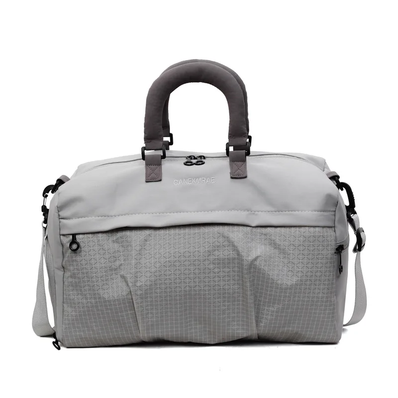 

Женская легкая многофункциональная спортивная сумка большой вместимости для спортзала и путешествий с разделением на сухое и влажное отделения, через плечо, ручная, для бизнеса