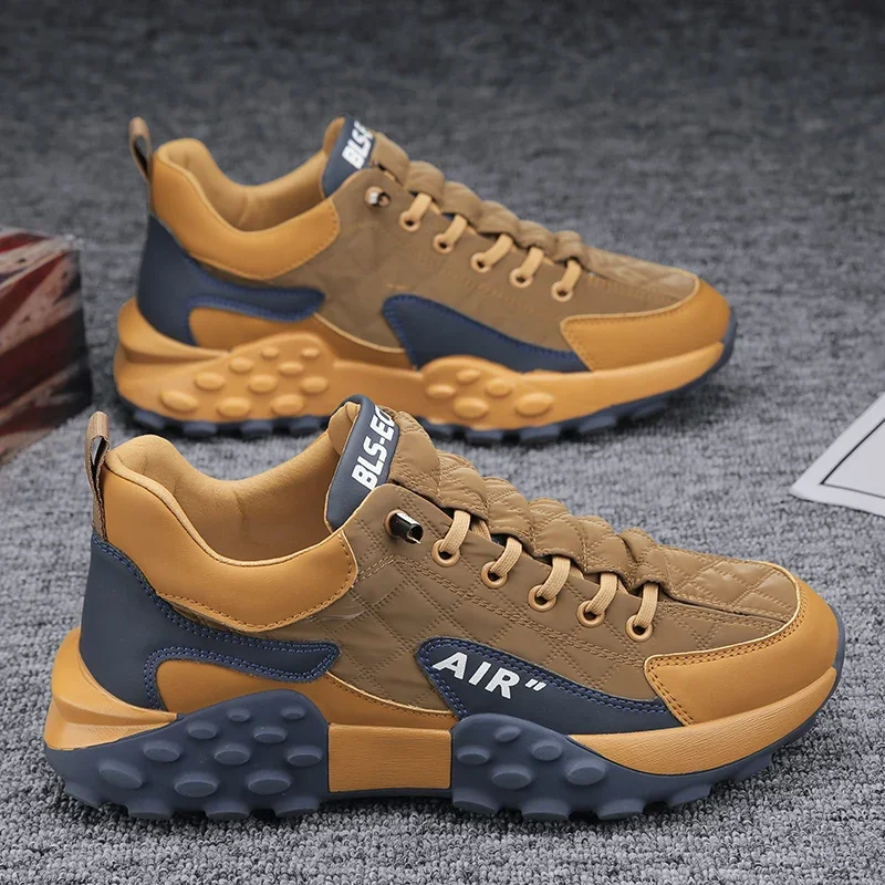 

Мужские кроссовки 2025 года, новые мужские кроссовки высокого качества, модная уличная повседневная обувь для мужчин, удобная дышащая повседневная обувь