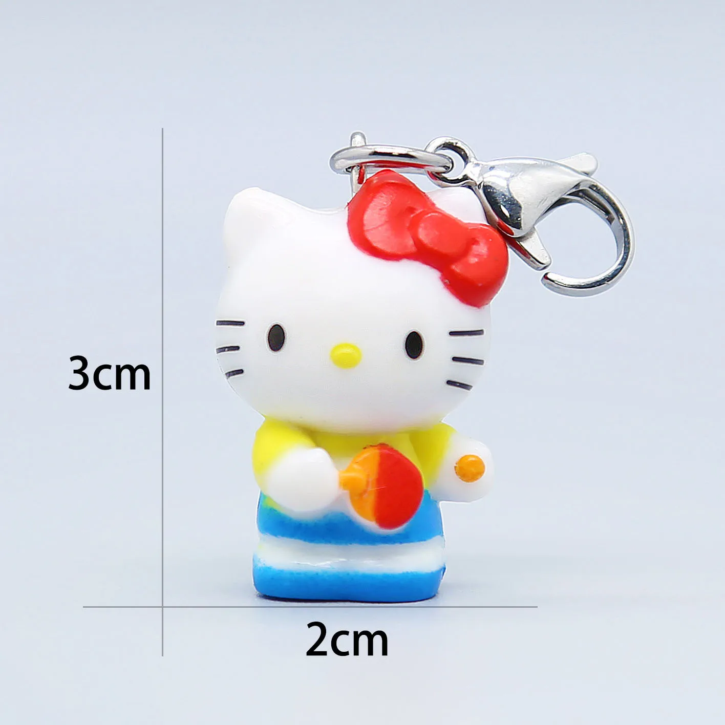 Sanrio Hello Kitty Cosplay Western Cowboy Sailor Dress Up Doll Pendant Cute Cartoon Keychain Decorative Bag Hanging Ornaments