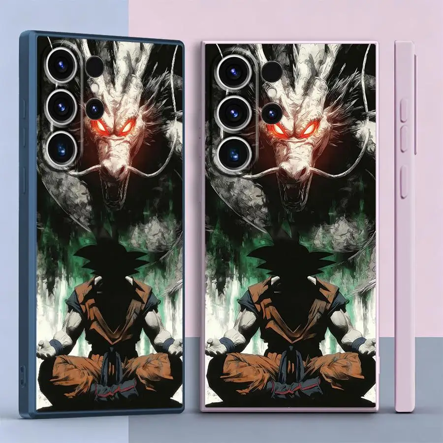 Dragon Balls Super Saiyan Case for Samsung Galaxy S26 S25 Edge S20 FE S24 Ultra S22 Note 20 10 Ultra S23 S21 Plus Phone Cover