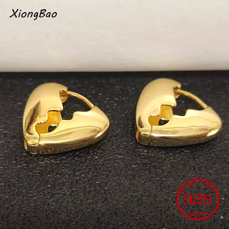 

Earring 2026 Stamp 925 Sterling Silver Heart Earrings For Women Trend To Sell Free Shipping Luxury Designer Jewelry Accessories