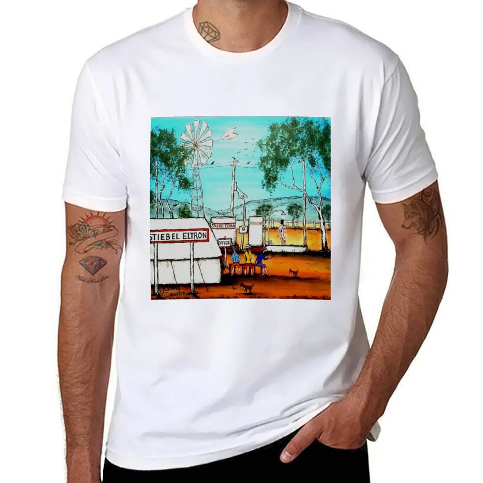 

Stiebel Eltron In Outback Australia T-Shirt black cotton t-shirt plain for man package man tshirt T-shirt