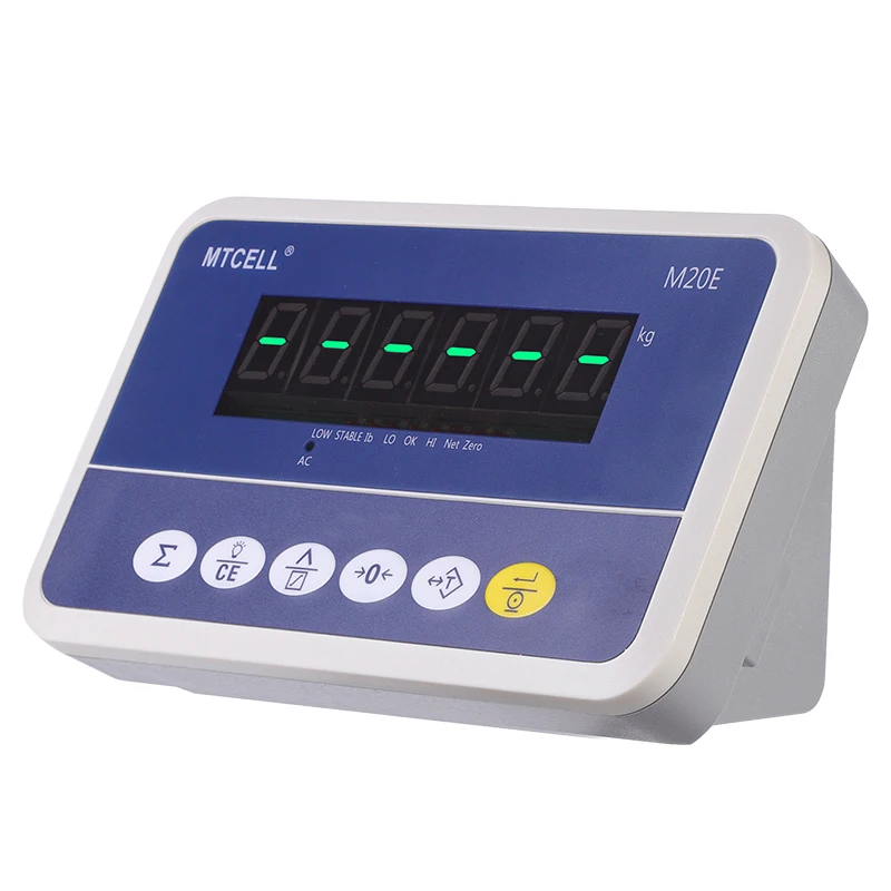 M20E high performance weighing display digital electronic scale 10g1g precision display LED weighing indicator