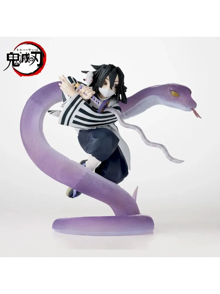 

Genuine Original Sega Demon Slayer Xross Link Iguro Obanai Action Figure Anime Figure Collection Model Room Decor Gift