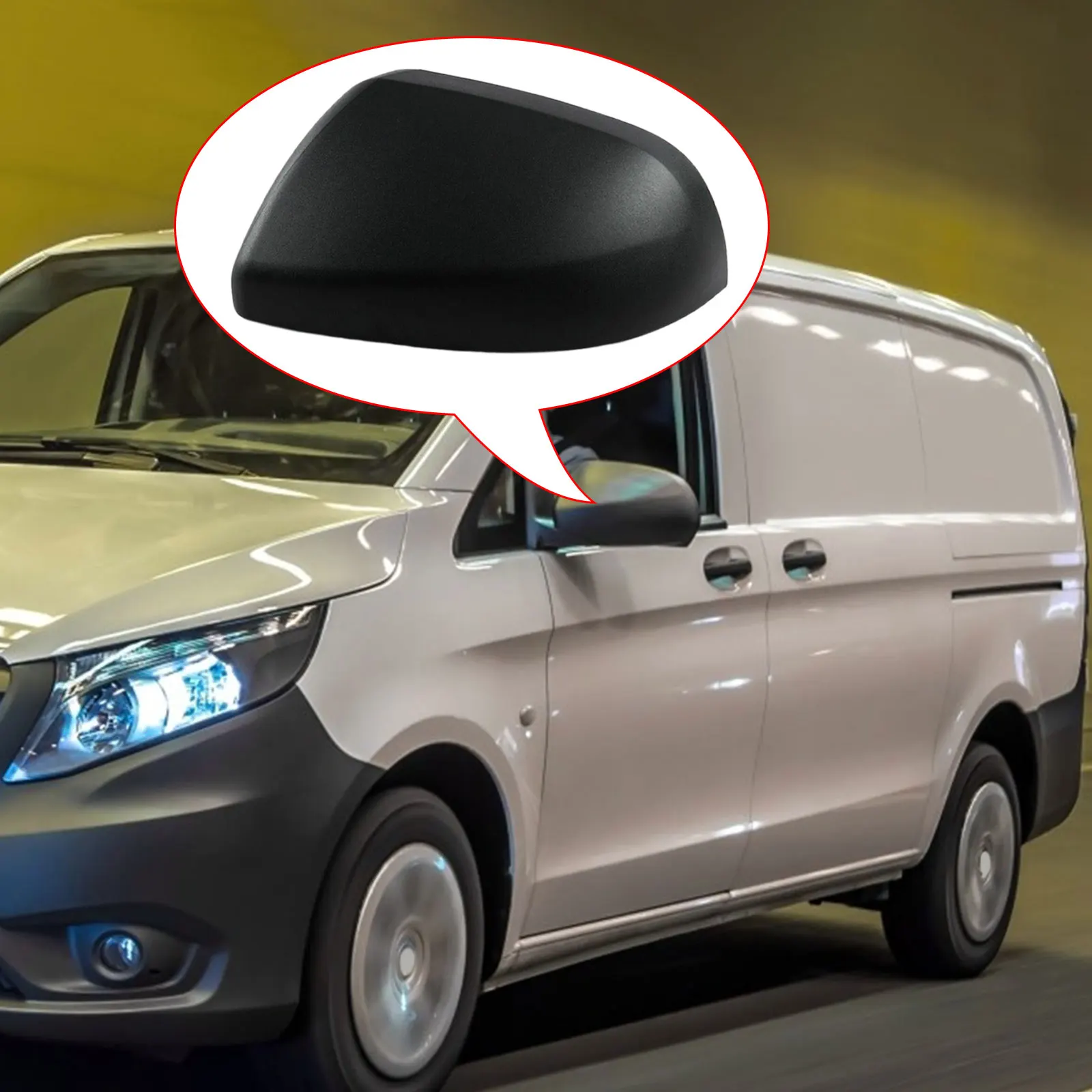 Wing Mirror Cover Durable for Mercedes-vito W447 2014-2020