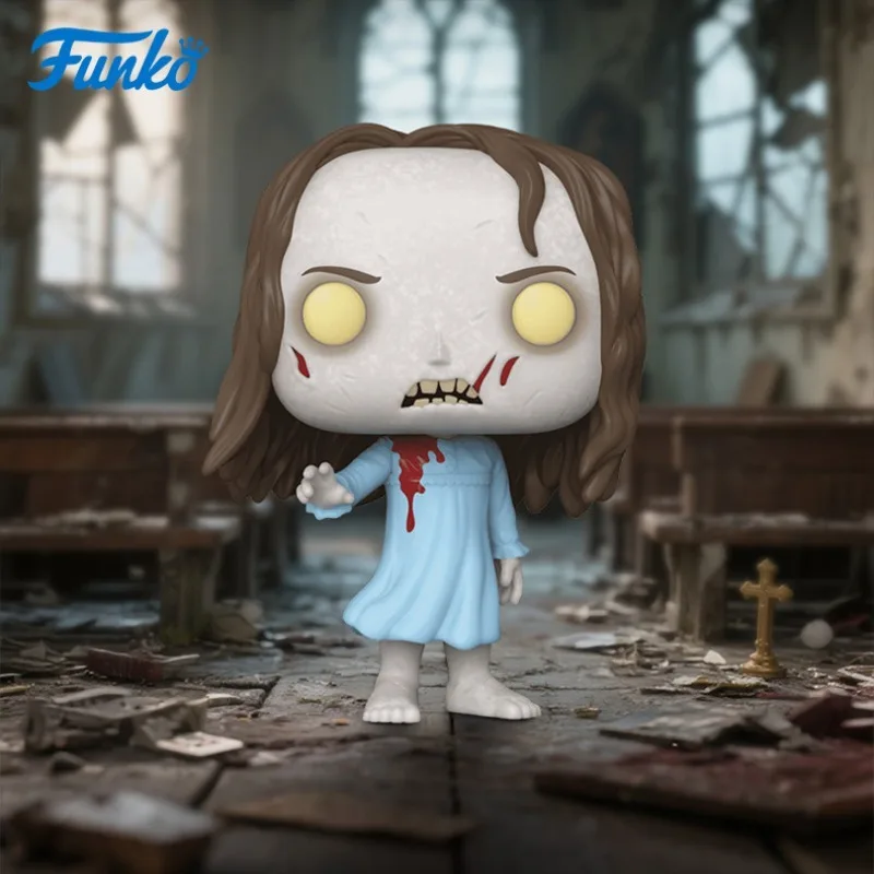 Funko POP الأصلي طرد الأرواح أنيمي الشكل المؤمن كاثرين ألعاب شخصيات الحركة للبنين بنات أطفال هدية تحصيل الحلي #4