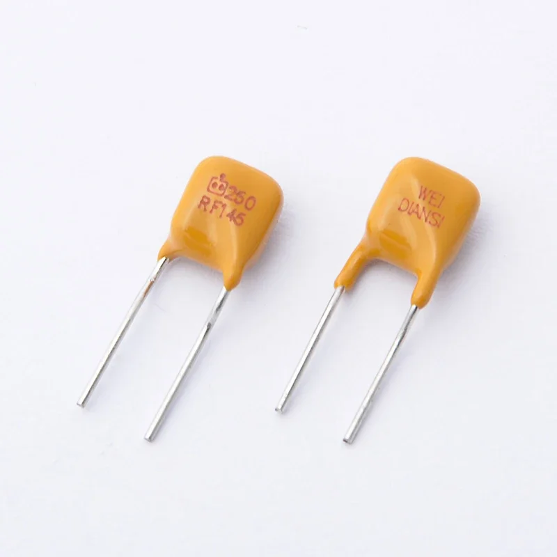 PPTC resetowalny bezpiecznik Fuze 250V TRF250-145 RF145 0.145A TRF250-180 RF180 0.18A TRF250-200 RF200 0.2A TRF250-300 RF300 0.3A
