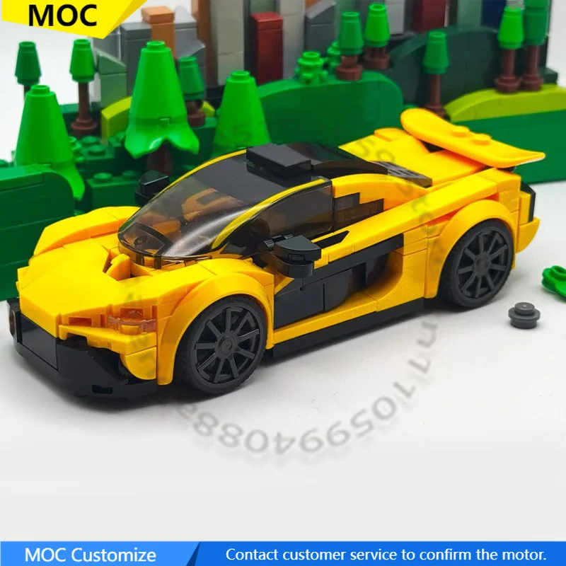 

189 PCS Supercar Woking P1 MOC Customize Modular Building Block Model Creative Design Educational Brick DIY Assembly Toy Gift