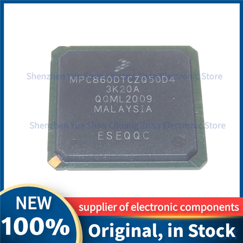 

MPC860DTCZQ50D4 IC MPU MPC8XX 50MHZ 357BGA NEW