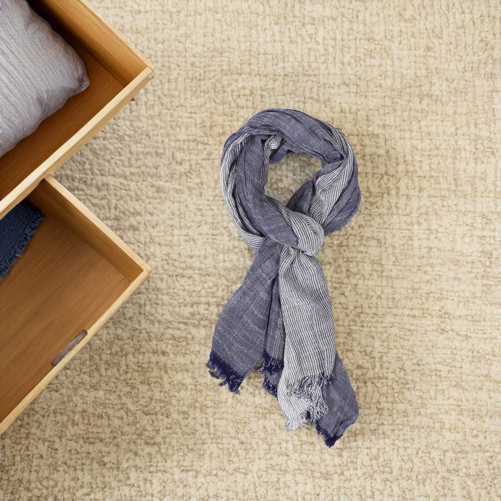 

Женский легкий хлопковый шарф-платок в винтажном стиле, длинная струящаяся шаль, мягкая дышащая повязка на голову для летних путешествий, повседневных и официальных образов