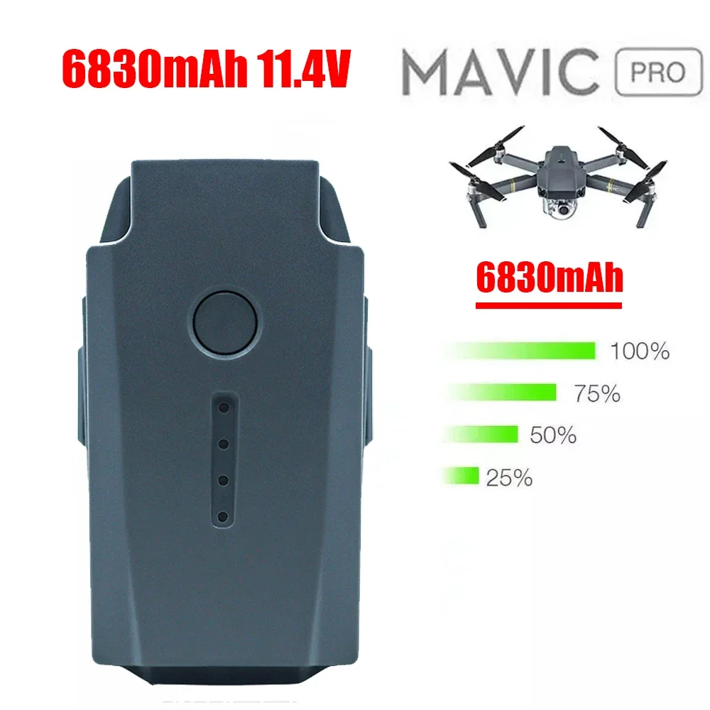 3830/6830mAh Battery Pack For MAVIC PRO Battery Drone Replacement LiPo Battery for DJI Mavic Pro Platinum FPVQuadcopter RC Drone