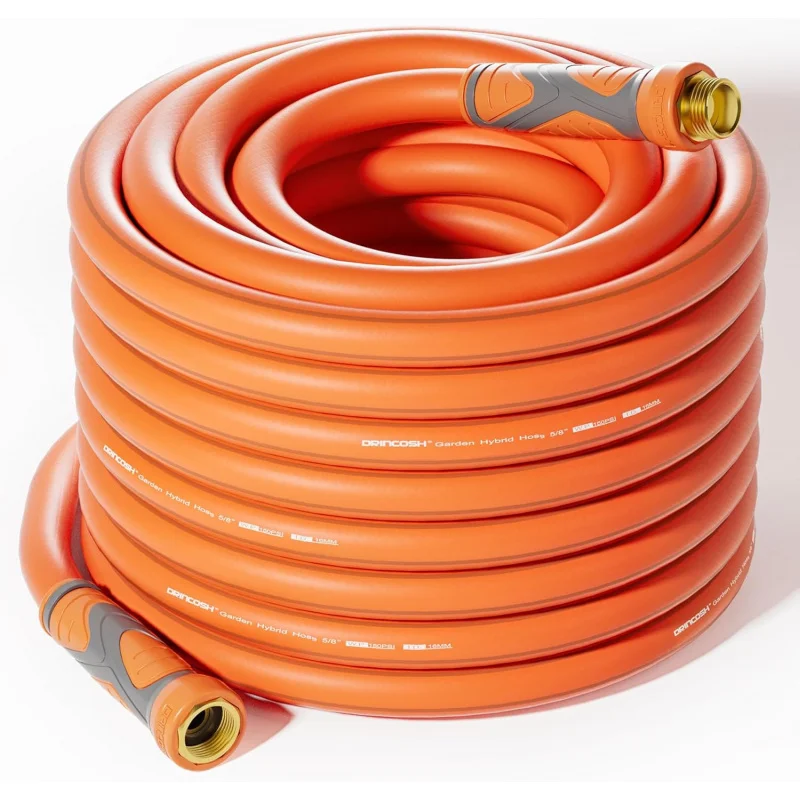 

50 ft x 5/8", Lead-In Hose Ultra Durable Hose Lightweight Flexible Garden Hose with Swivel Grip Handle for All-weather Out