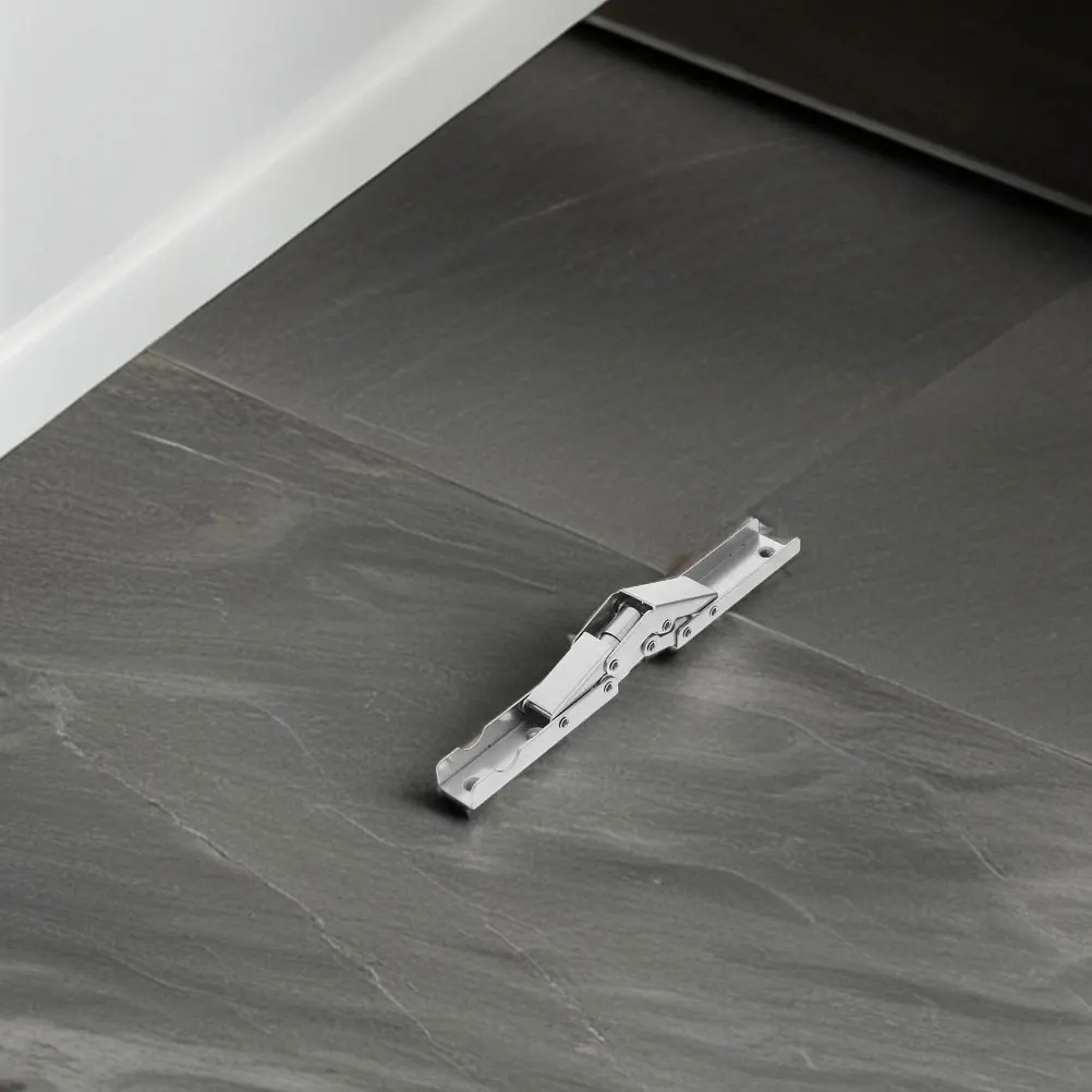 

4 Pcs Hinge Cabinet Corner Cupboard Angle Silver Flush Hinges Folding Concealed for Cabinets