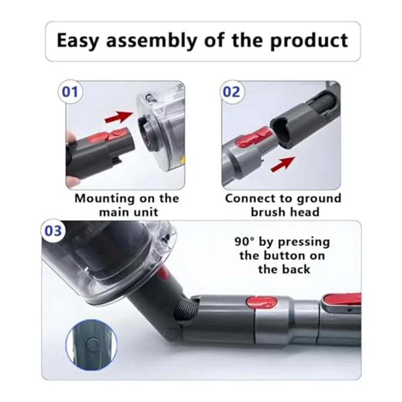 محول ABGP لدايسون V15 V11 V10 V8 V7، محول منخفض الوصول لدايسون، محول مشترك لاستبدال مكنسة دايسون الكهربائية