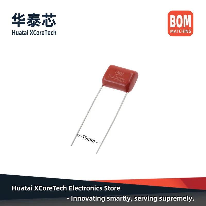 10PCS DIP Metallized Polypropylene Film Capacitor CBB 400V 150NF 180NF 220NF 270NF 330NF 390NF 470NF 560NF 680NF 750NF 820NF