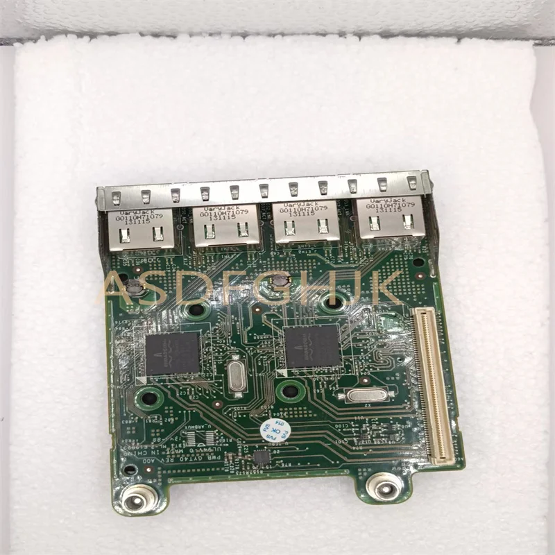 

Used Original For Dell R620 R720 R720XD R630 R730 Broadcom 5720 4 Port 1GbE NIC Daughter card 0FM487 FM487 Network Card Module