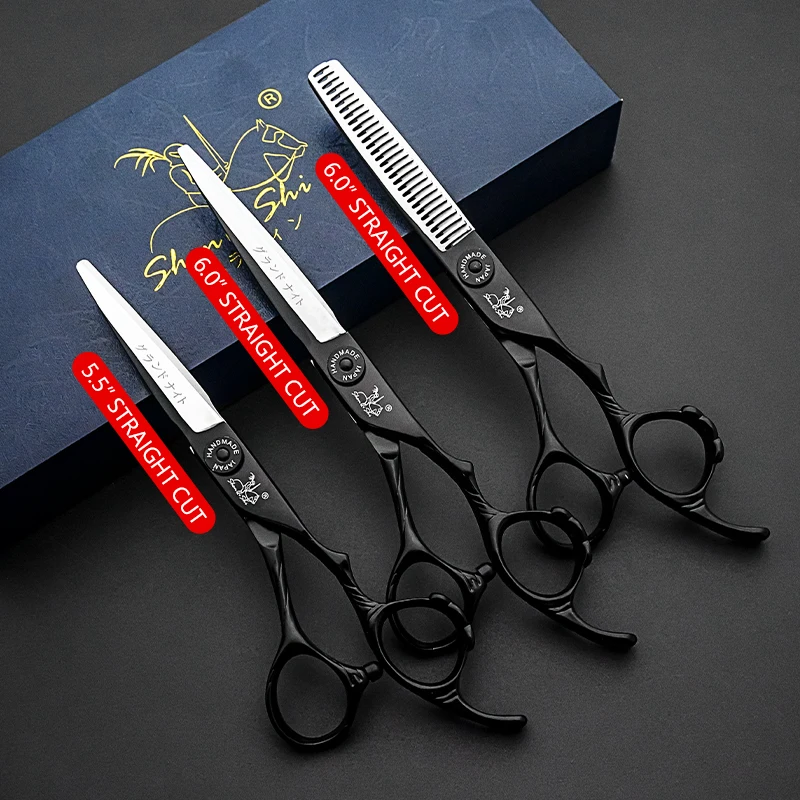 Professional Scissors 440C Stainless Steel 6.0 Inch Hair Cutting Scissors Best Barber Scissors