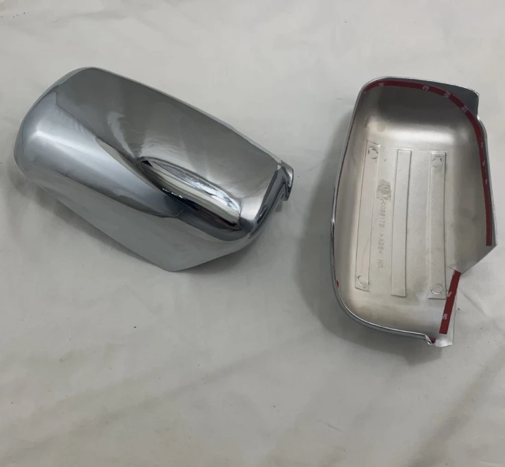 ABS Triple Chrome Side Mirror Cover For Mitsubishi Lancer / Mirage 1997-2001 / Evolution Gen 4-6