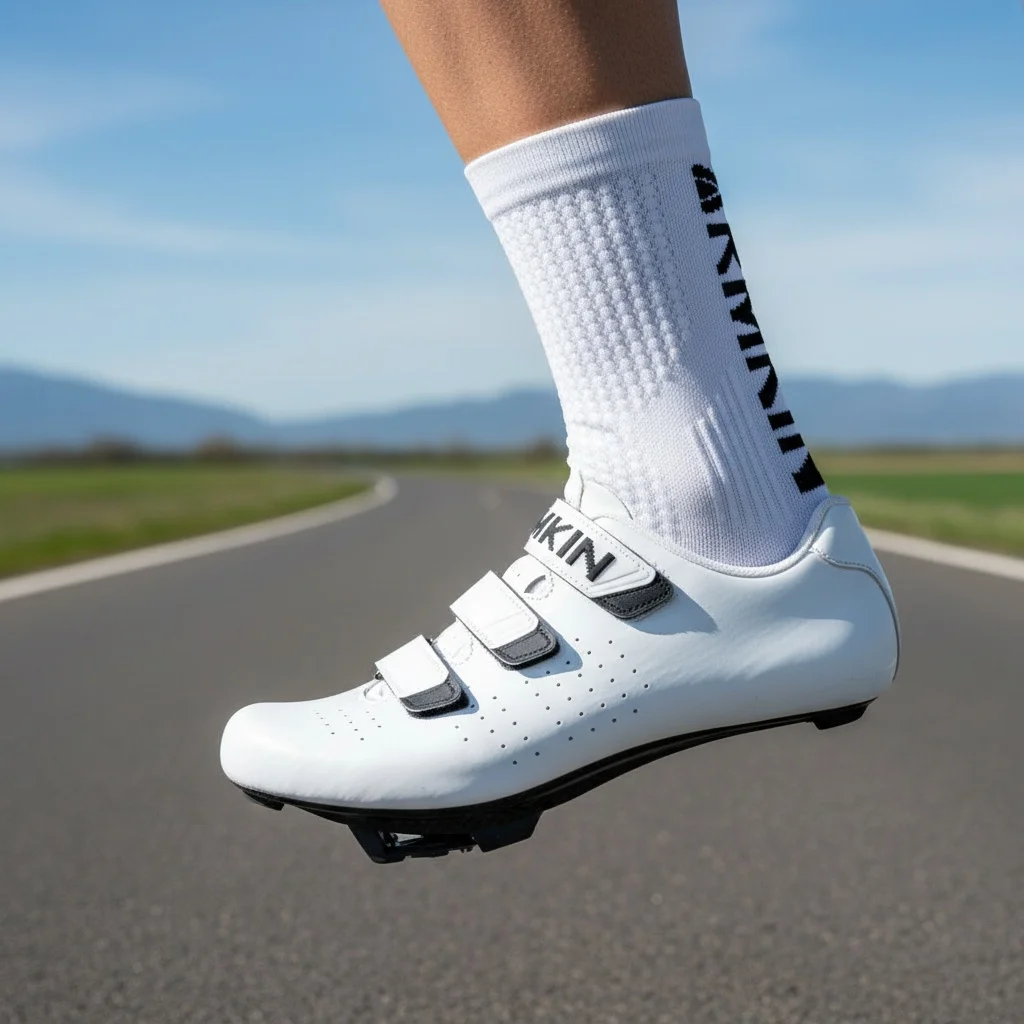 5 Pairs ARMKIN New Men/Women Cycling Socks Bike Compression Road Bike Running Mtb Outdoor Long Racing Sport Socks SIZE 36-44