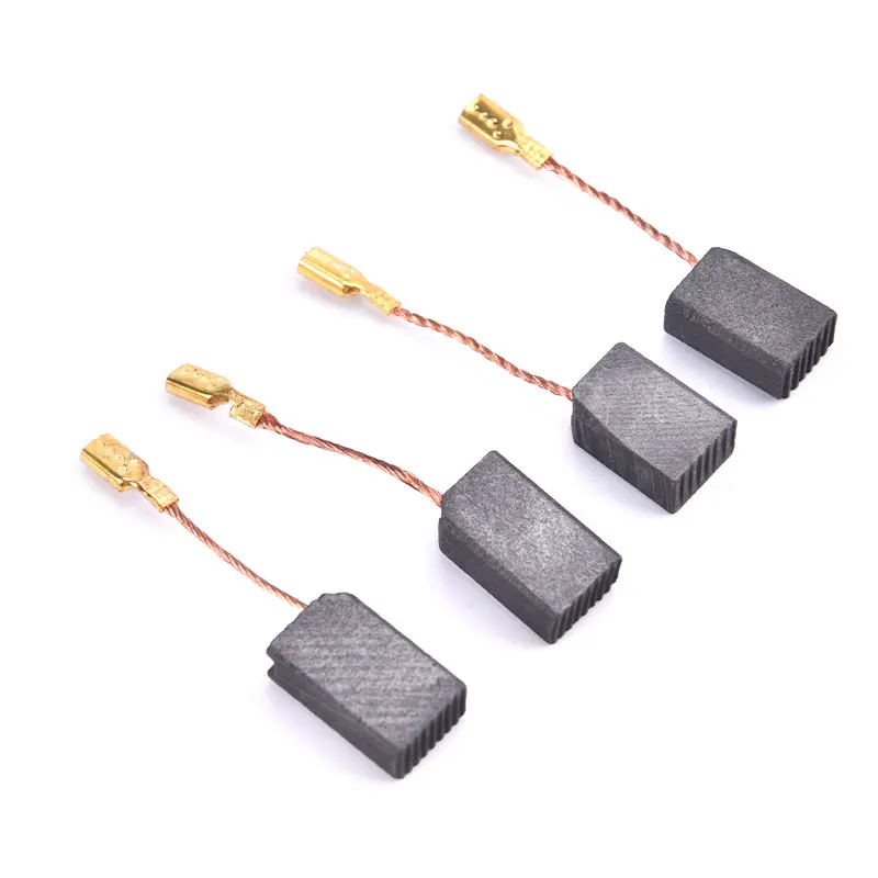 2개/팩 앵글 그라인더 카본 브러쉬 13x9x6mm 100mm 앵글 그라인더 교체용