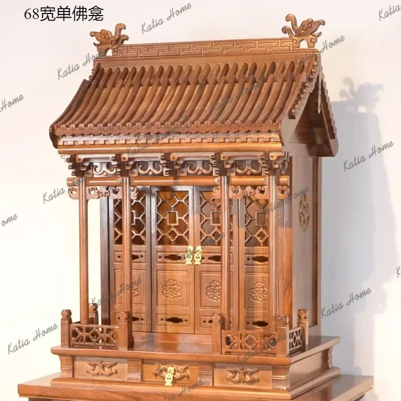 PG solid wood altar table for household incense case Chinese economical Guanyin table