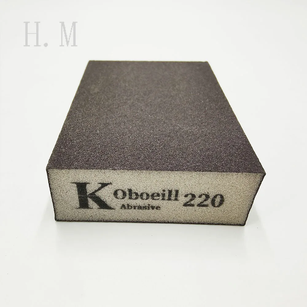 Wall Grinding Descaling Clean Sand 240 Mesh Scrub Sponge Polishing Block Suitable for Guitar Instrument Repair