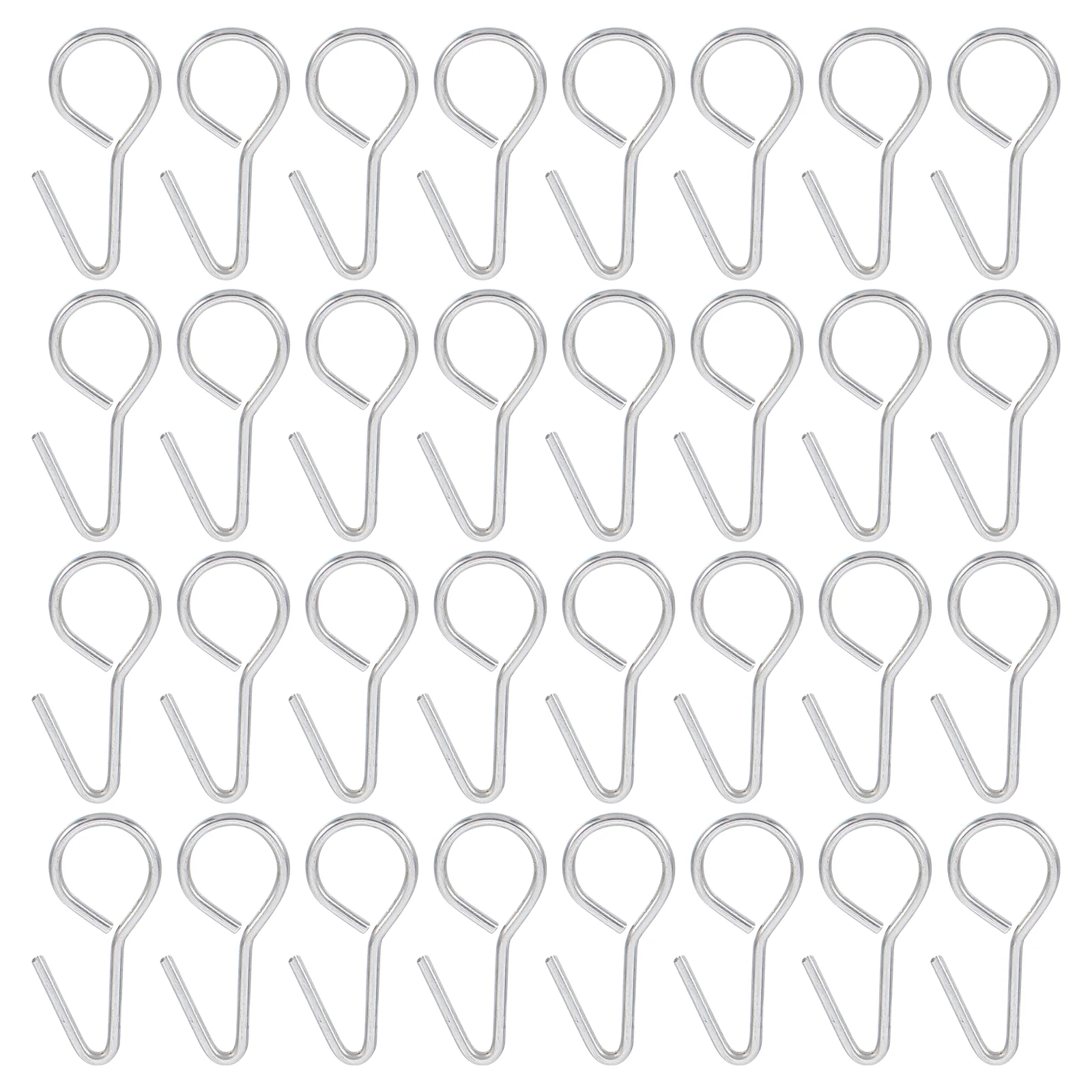 

100 Pcs Hook up Car Covers Asientos Seat Fixing Hooks Steel Cushion Fasteners Clip Child