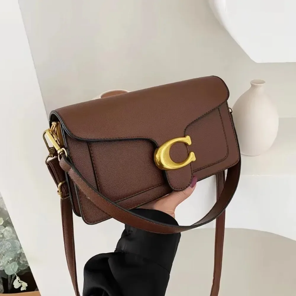 Caviar Grain Small Square Crossbody Bag, Minimalist Fashion Portable Women's Daily Shoulder Purse for Everyday Use