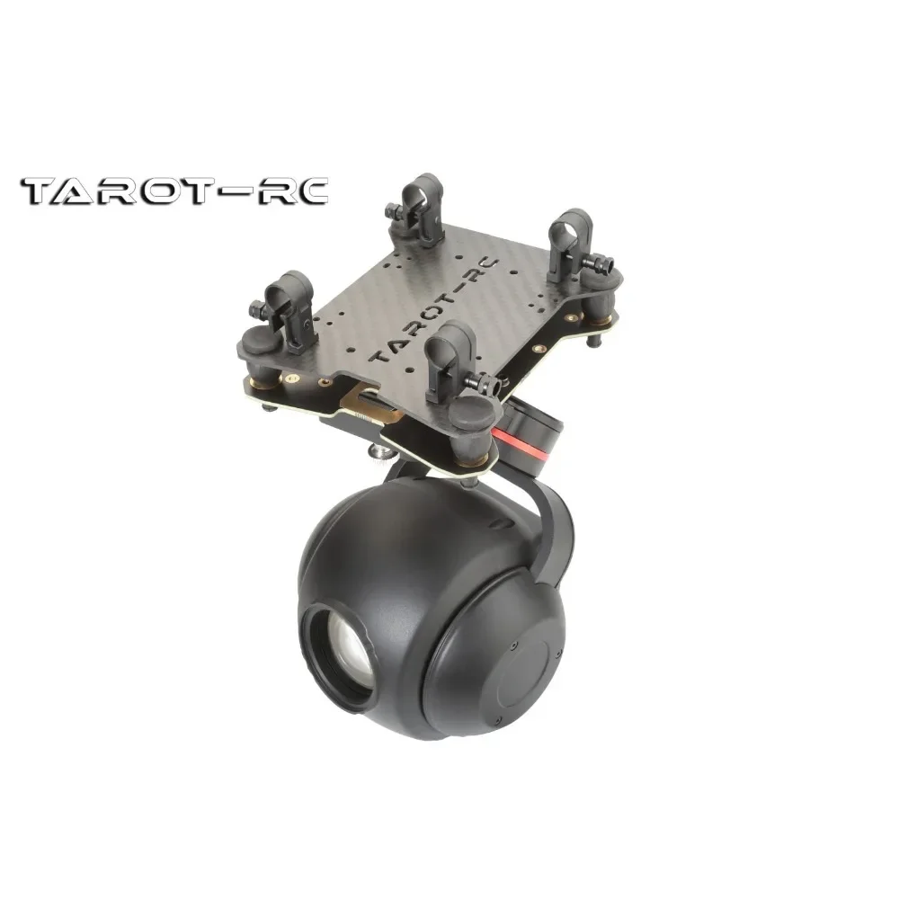 Tarot Cardan T26X-NET Camera Gimbal 3-axis with Optical Zoom 2MP 26X Network Output One Down Button for Industrial Applications