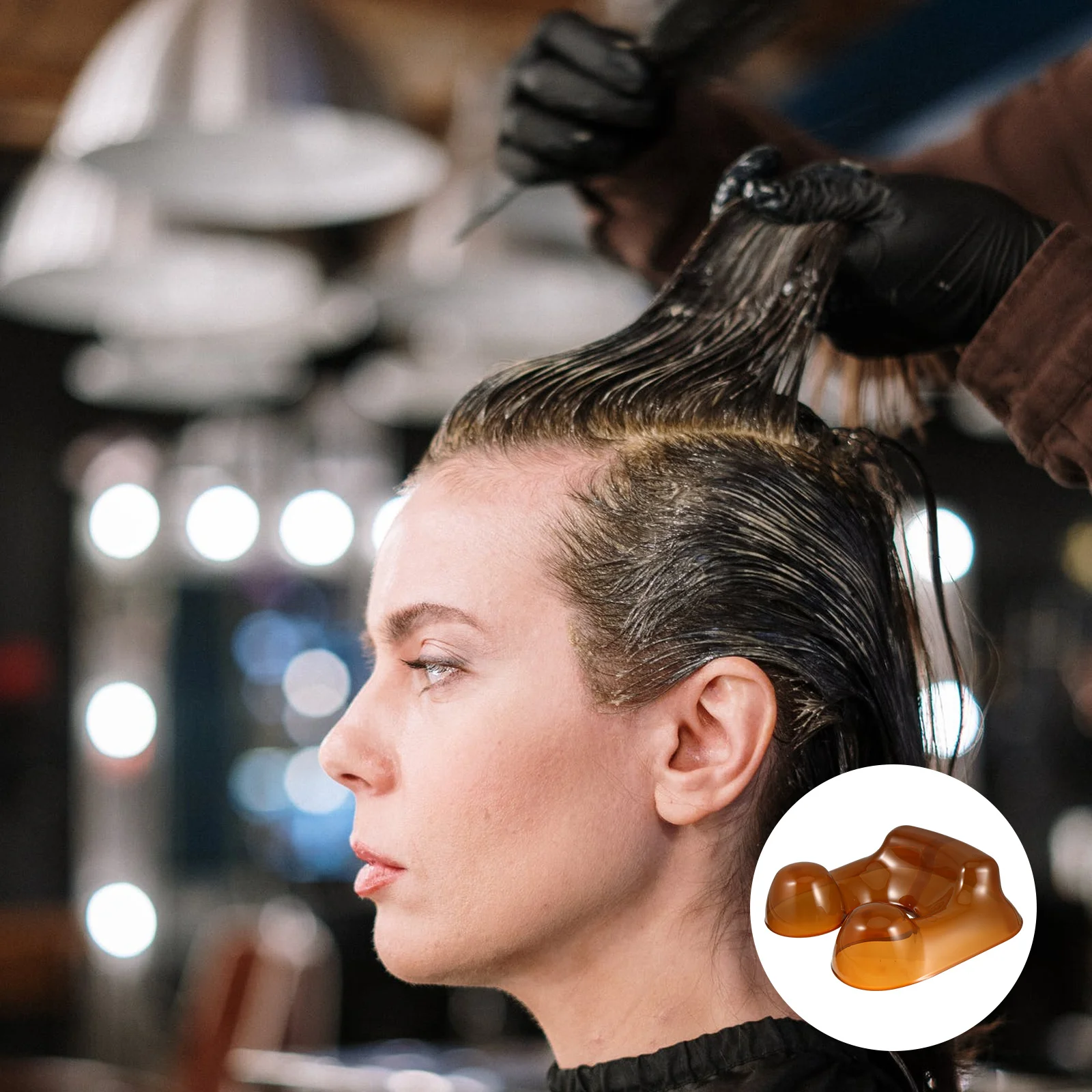 

Barber Shop Perm Shoulder Tray Salon Hairdressing Neck Tray PVC Waterproof DIY Home Use Hair Perming Neck Cushion